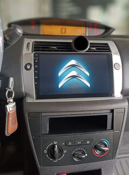 Entregas grátis Zona Grande Porto Rádio Android 14 com GPS Citroën C4