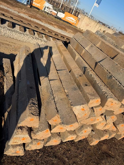 Podkłady betonowe kolejowe