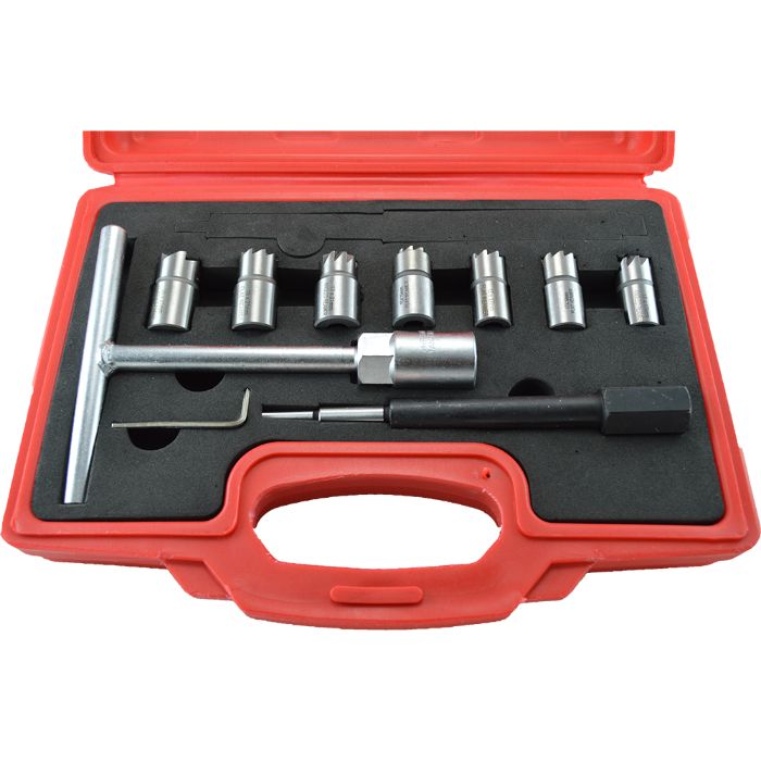 Kit de limpeza bases de injectores 10 peças
