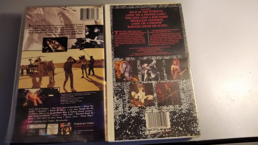 Bon Jovi - 2 VHS