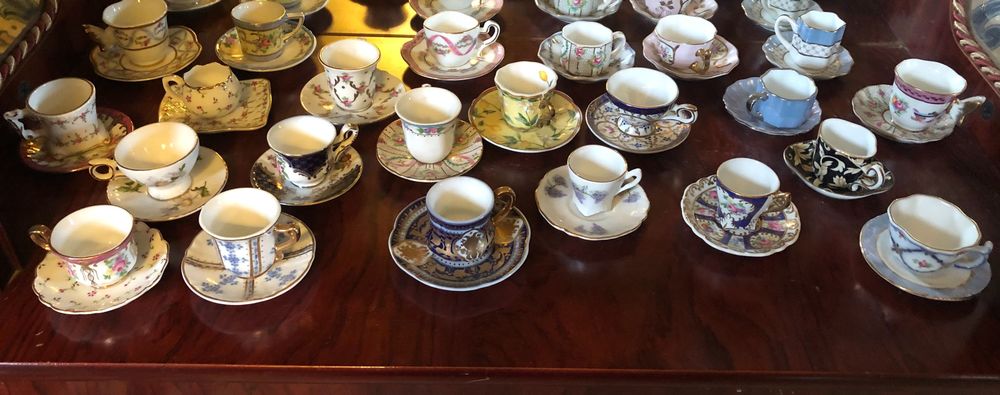 Coleção de chávenas