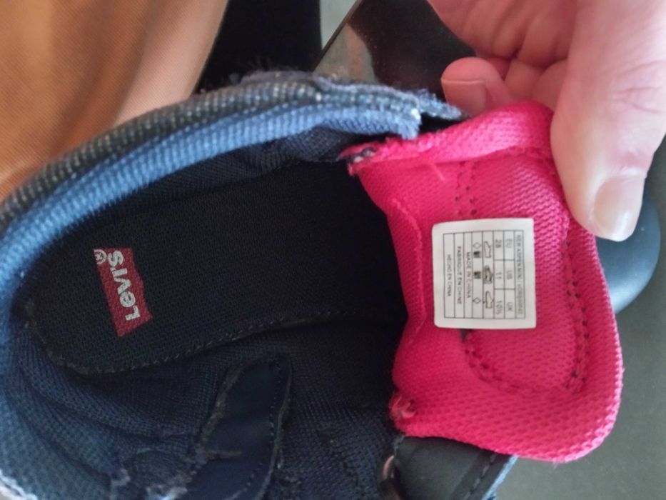 sapatilhas levis menino tam 28
