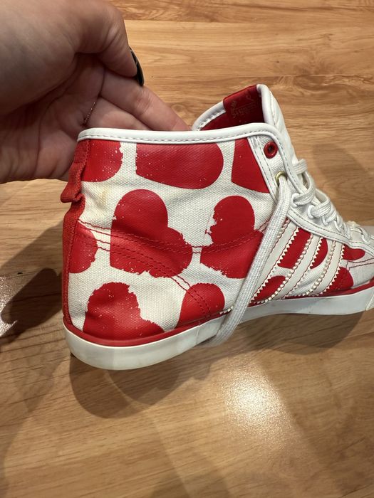 Trampki Valentine w serca adidas rozmiar 38 limitowane