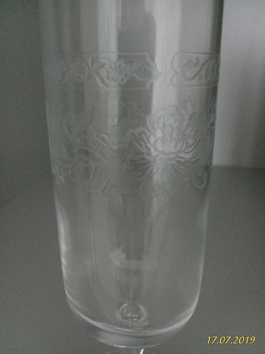 Conjunto de copos de cristal