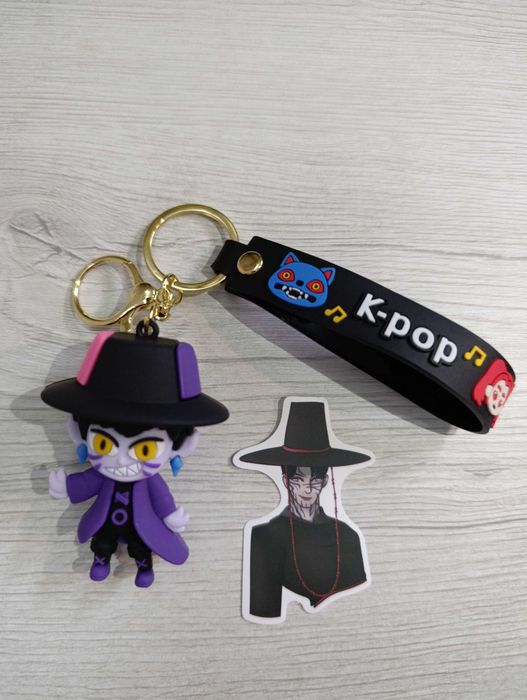 Jinu Saja Boys Demon Hunters Huntrix kpop figurka brelok zabawka guma