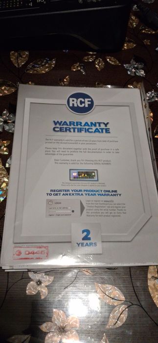 Микшерный пульт RCF L-12