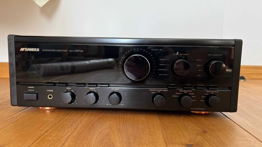 Wzmacniacz Sansui AU-907DR alfa Japan 100V