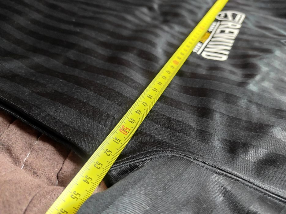 T-shirt czarny w paski cross-ways