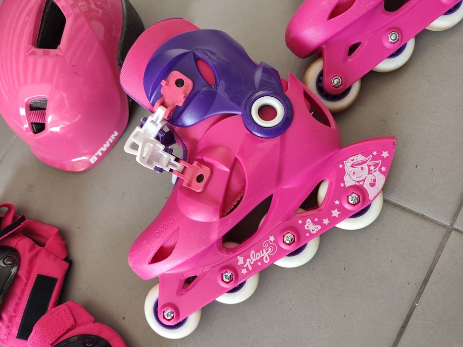 Kit Patins criança Oxelo + proteções