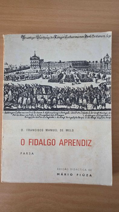 Livro "O Fidalgo Aprendiz" de D. Francisco Manuel de Melo