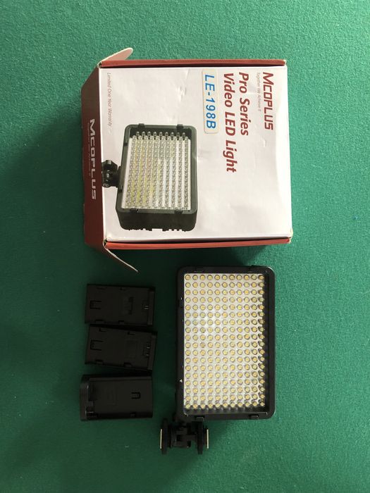 Mcoplus Led198 Bi-Color Video Light