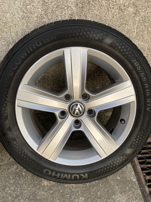 Kola alufelgi 205/55r16 vw audi skoda seat