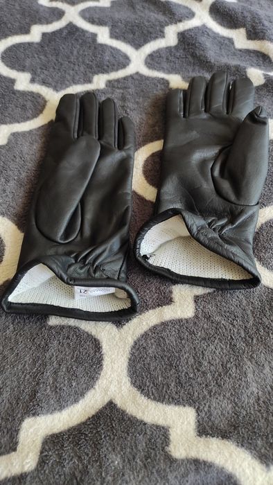Rękawiczki zimowe skórzane