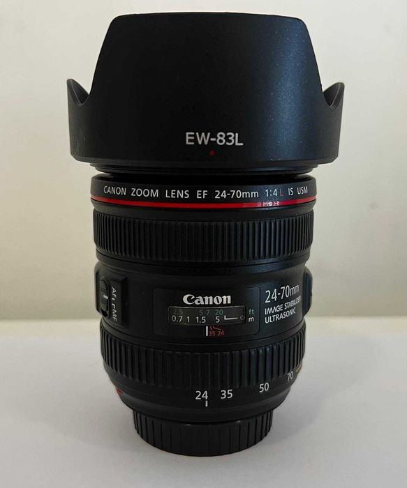 Objetiva Canon 24-70mm F4