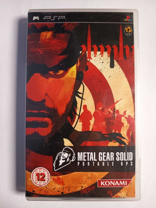 Metal Gear Solid Portable Ops PSP PlayStation angielska komplet