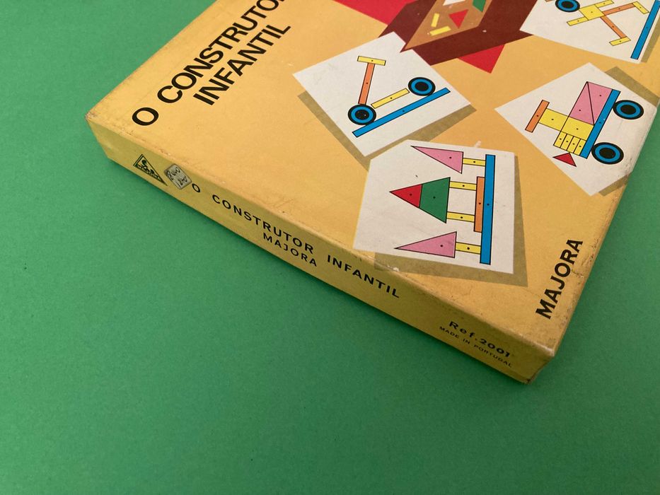 Jogo Antigo O Construtor Infantil da Majora - Novo