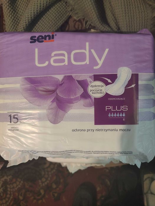 Wkladki urologiczne.