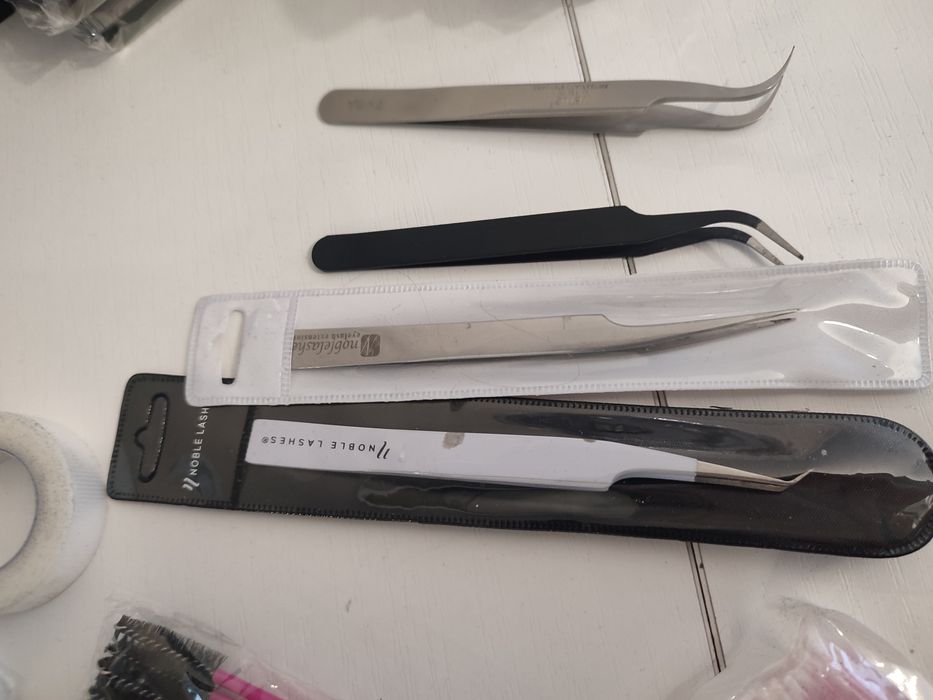 Rzęsy Kępki zestaw startowy paczki czepki Abonnie Nagaraku Wendy lashe