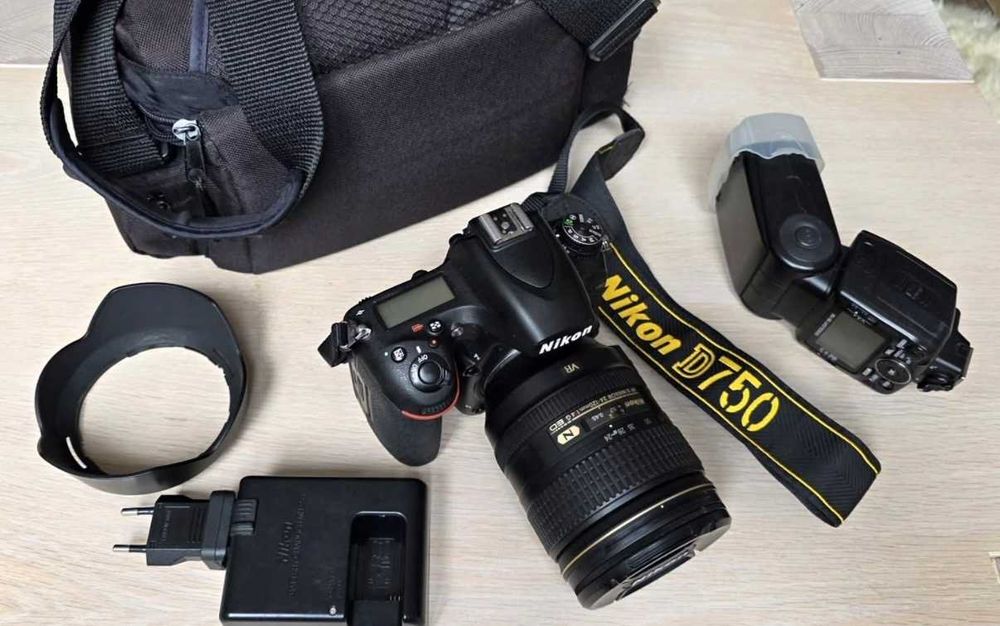 Nikon D750 + 24-120mm VR + SB-700 | 14 tys. zdjęć