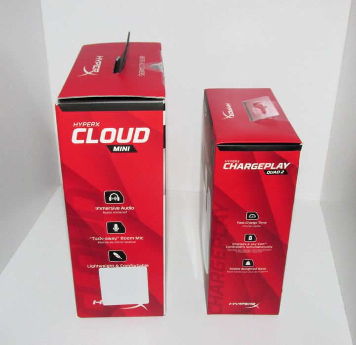 HyperX Cloud Mini + HyperX ChargerPlay Quad2