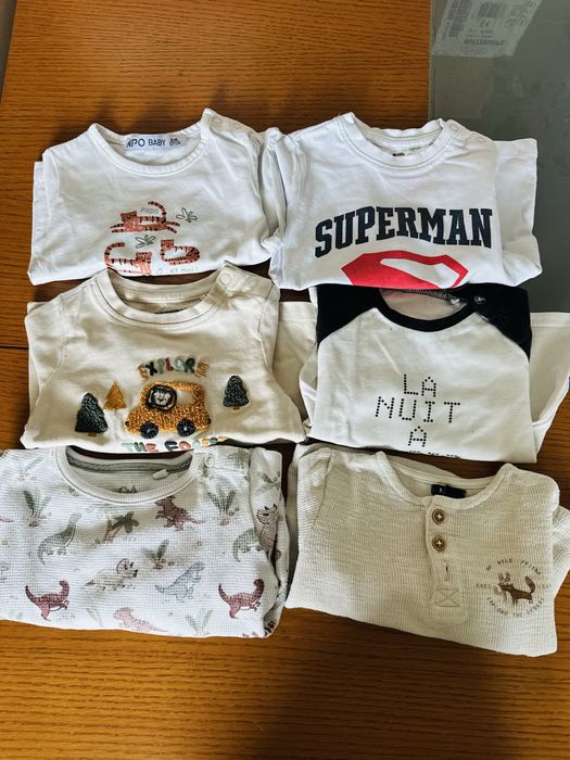 Lote roupa 3/6 meses menino