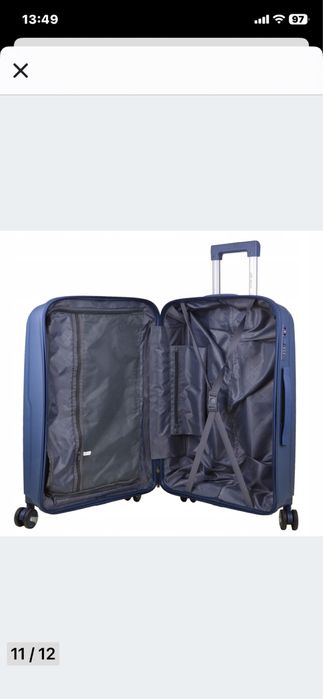 Walizka podrozna z polipropylenu okazja