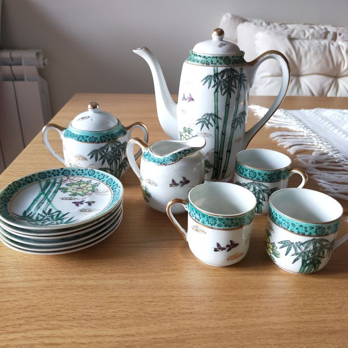 Conjunto de café chinês