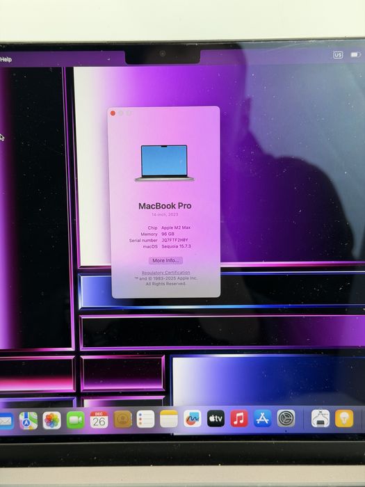 MacBook Pro 14 m2 max 96gb/8tb