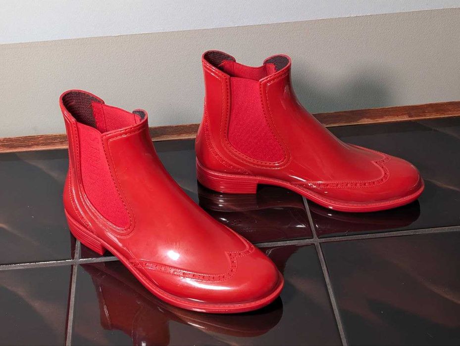 Гумові чоботи STENK (резиновые сапоги) 37 розмір, нові