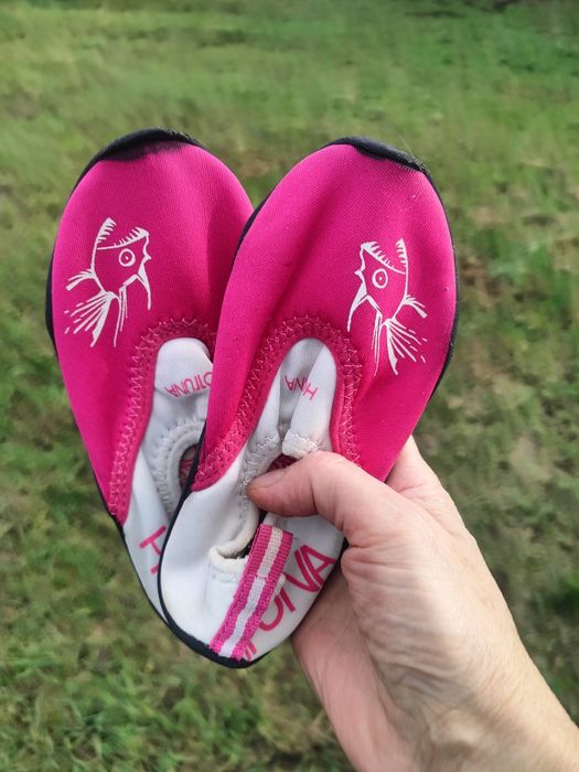 Аквашузы на девочку длина стельки 18,5 см