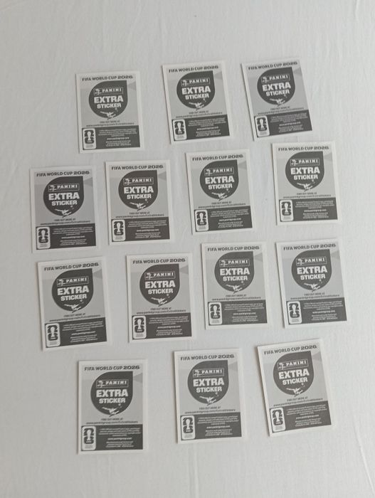Extra stickers Panini Mundial FIFA 2026