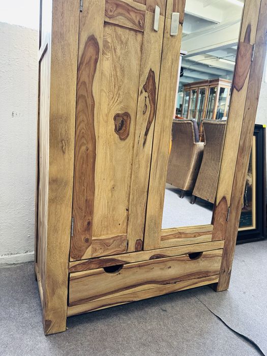 Bardzo oryginalna szafa kolonialna z drewna tekowego 90 cm :)