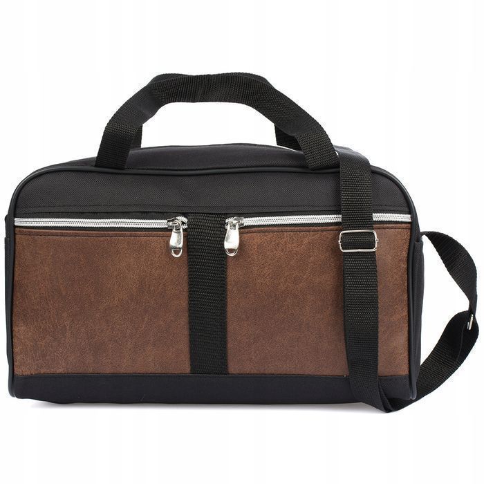 Torba podróżna samolotowa i kosmetyczka zestaw dwóch toreb fitness