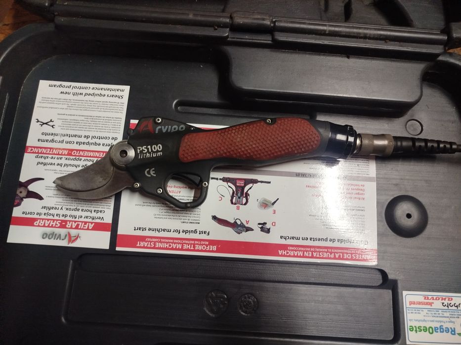 Tesoura poda elétrica ARVIPO PS100 lithium