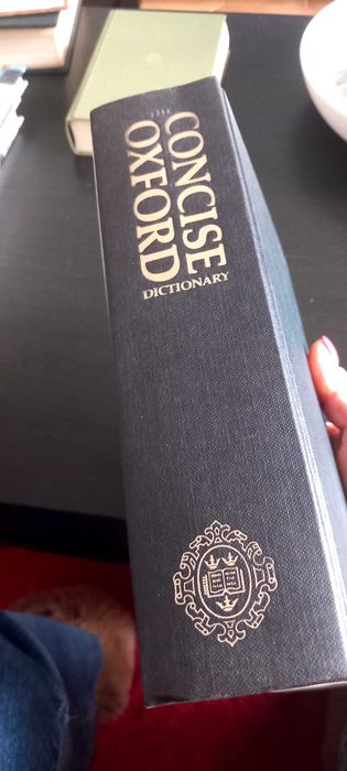 The Concise Oxford Dictionary of current English