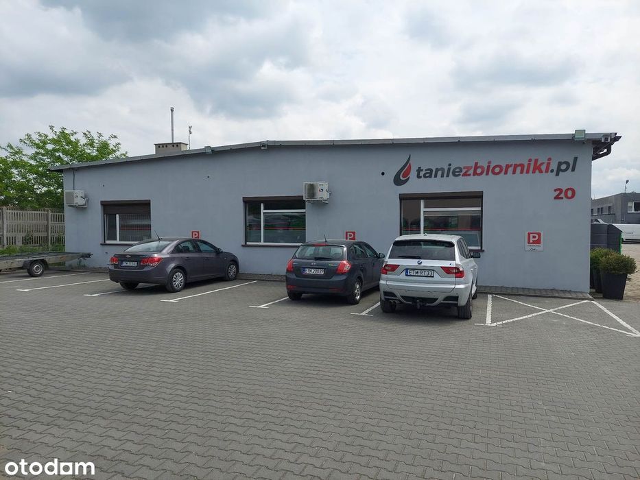 Do wynajęcia budynek biurowo-magazynowo-socjalny 430m2