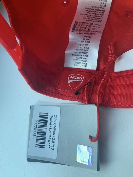 Boné Ducati. Original. Novo.