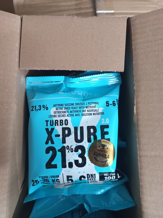 Drożdże X-Pure na 100l