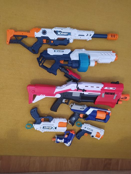 Pistolas nerf para despachar