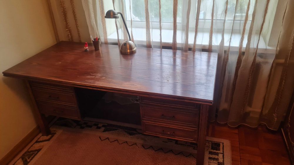 Настоящий профессорский Письменный стол, длина 150 см