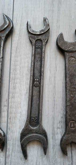 Kluczy płaskie produkcja ZSRR 5 szt