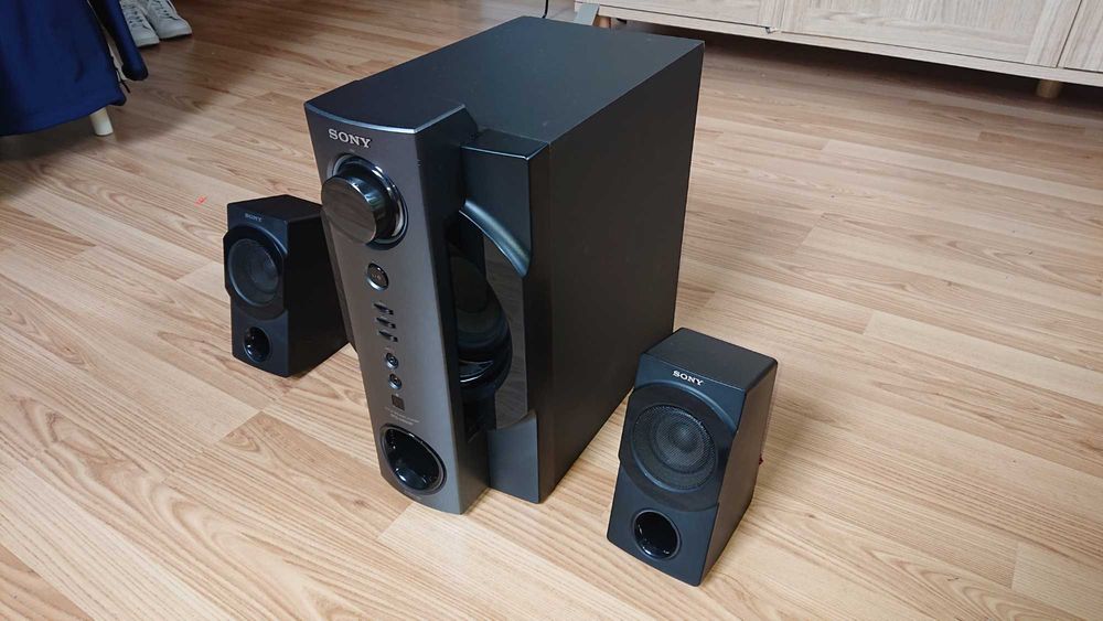 sony srs db500 głośniki PC 2.1 subwoofer logitech soundbar jbl boombox