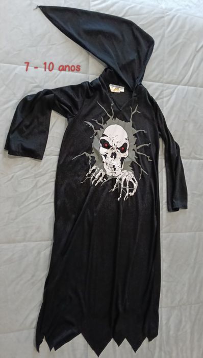 Fato de carnaval/Halloween morte