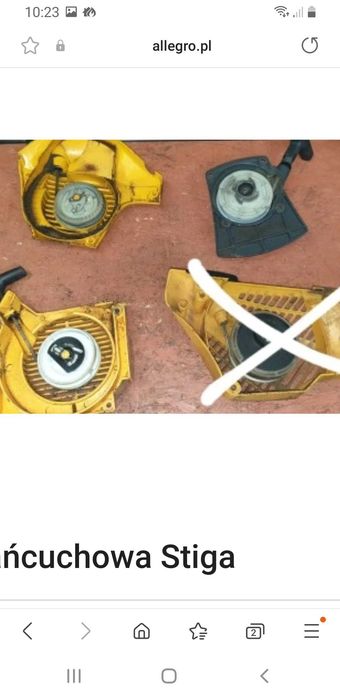 Starter , rozrusznik Stiga