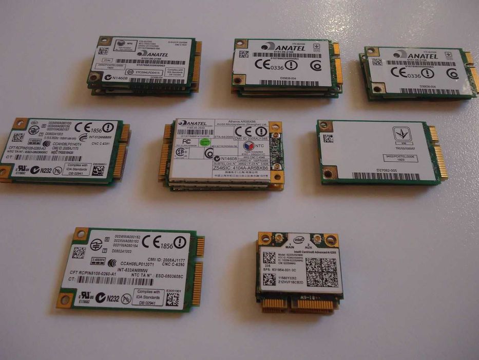 Карты Wi-Fi mini PCI-e (Wi-Fi модуль ) для ноутбуков