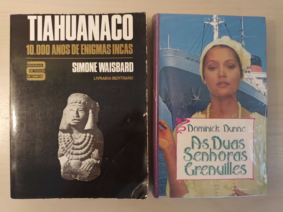 - LIVROS PARA AS FÉRIAS - 2 Livros usados - Cada 5 € - Em Conj. 8 €