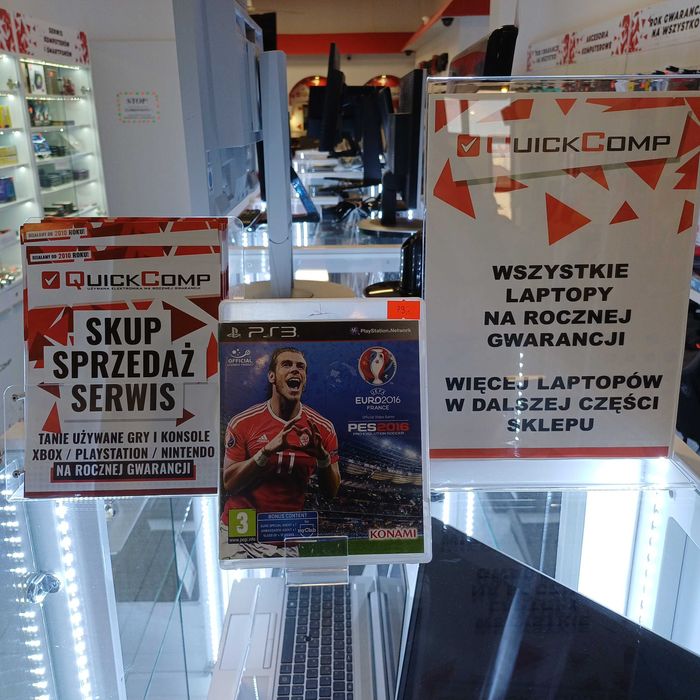 Gra PlayStation 3 PS3 PES 2016 Gwarancja 1 Rok QUICK-COMP