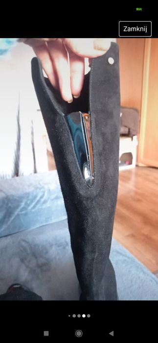 Kozaczki damskie do kolan Prima Moda