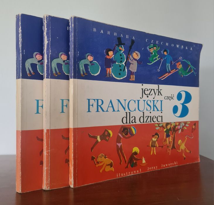Język francuski dla dzieci - Trzy części