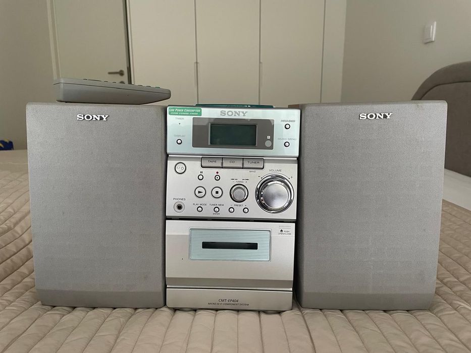 Micro Hi-Fi Sony CMT-EP404 com Colunas e Comando